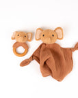 Ollie the Elephant Doudou and Rattle