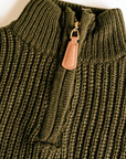 Dark Green Kids Sweater
