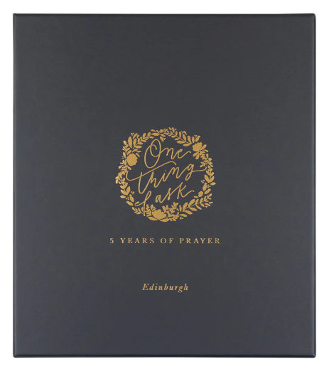 One Thing I Ask 5-Year Prayer Journal Edinburgh Theme