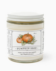 Small Pumpkin Sage Candle
