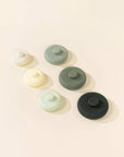 Set of 6 Silicone Stackable Rings