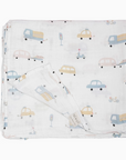 Automobile Muslin Swaddle Blanket