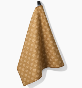 Autry Gold Geometry Tea Towel