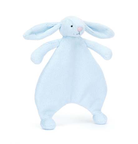Bashful Blue Bunny Comforter