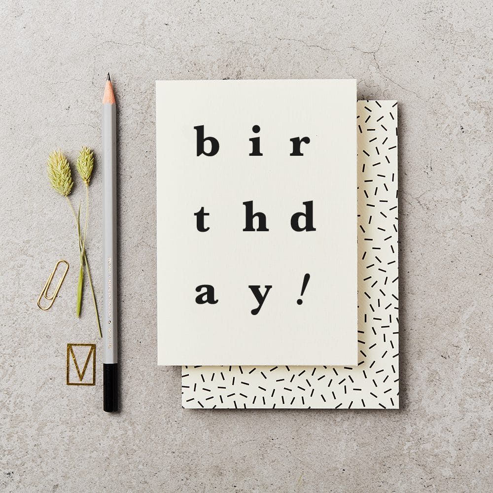 Birthday Bold Card