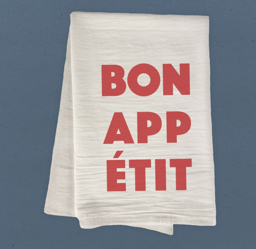 Bon Appetit Tea Towel