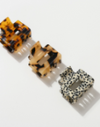 Brie Mini Square Claw Clip