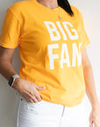 Big Fan Orange w/Cream Tee - Final Sale