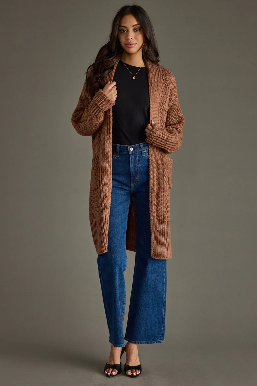 Ashby Cardigan - Brown