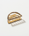 Rosalie Small Half Moon Metal Claw Clip