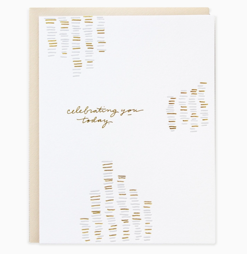 Celebrating You Today Greeting Card