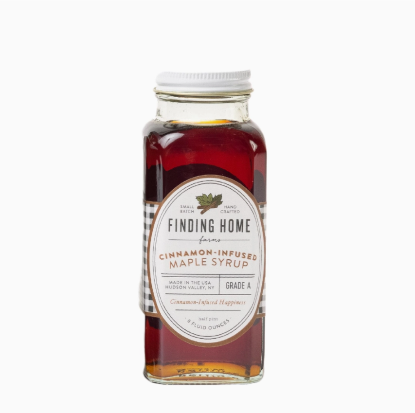 8 oz Cinnamon Infused Maple Syrup
