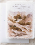 Congrats! Let the Adventure Unfold Greeting Card