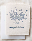 Congratulations Floral Bouquet Greeting Card