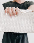 Emma Woven Clutch Wristlet