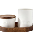 Ceramic Cream and Sugar Set