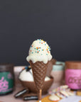 Ice Cream Cone Pops with Sprinkles