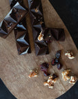 Dark Chocolate Cranberry Walnut Bark