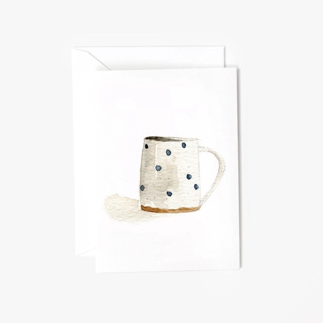 Dot Mug Mini Notecard - Final Sale