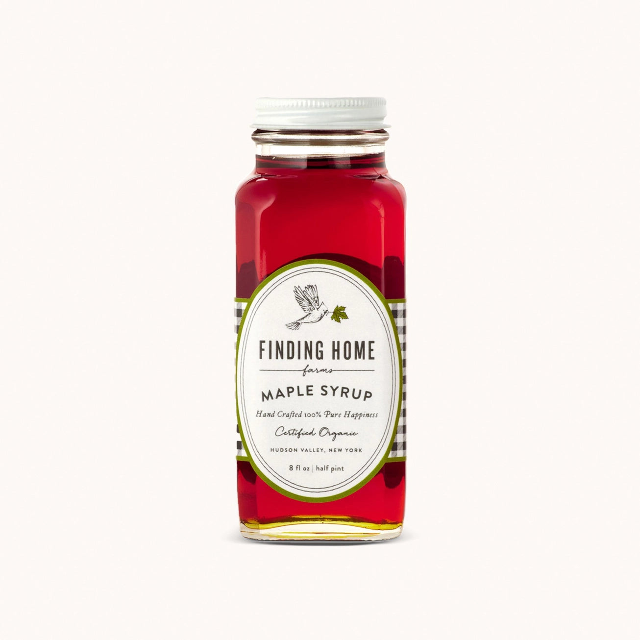 8 oz Maple Syrup Farmhouse Bottle
