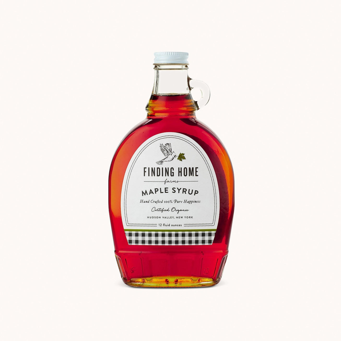 12 oz Maple Syrup, Glass Bottle