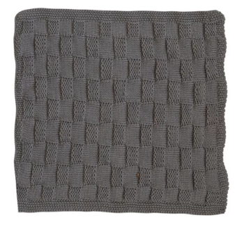 Dish Cloth with Weave Pattern