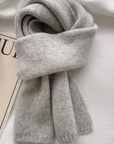 Classic Solid Color Knitted Scarf - 4 Colors