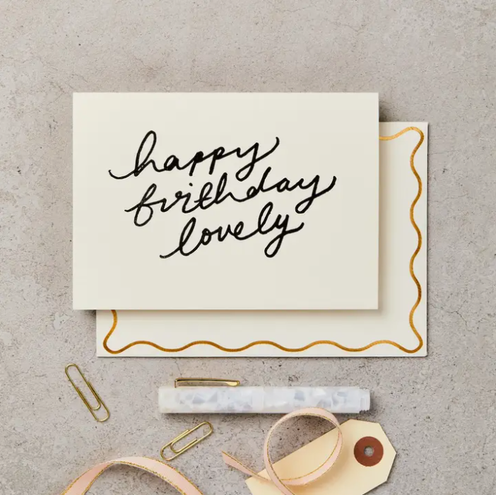 Happy Birthday Lovely Greeting Card