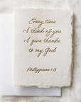 I Give Thanks For You
