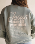 Jesus Changes Everything Pullover