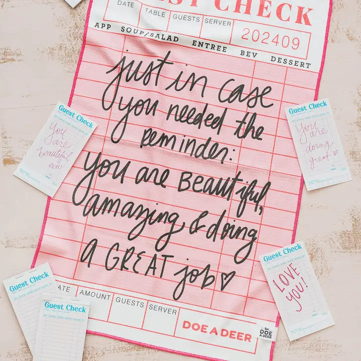 Just In Case Waffle Towel