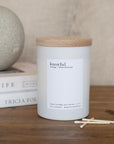 Knoxful Double Wick White Candle