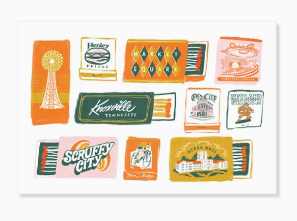 Knoxville Timeless City Travel Card