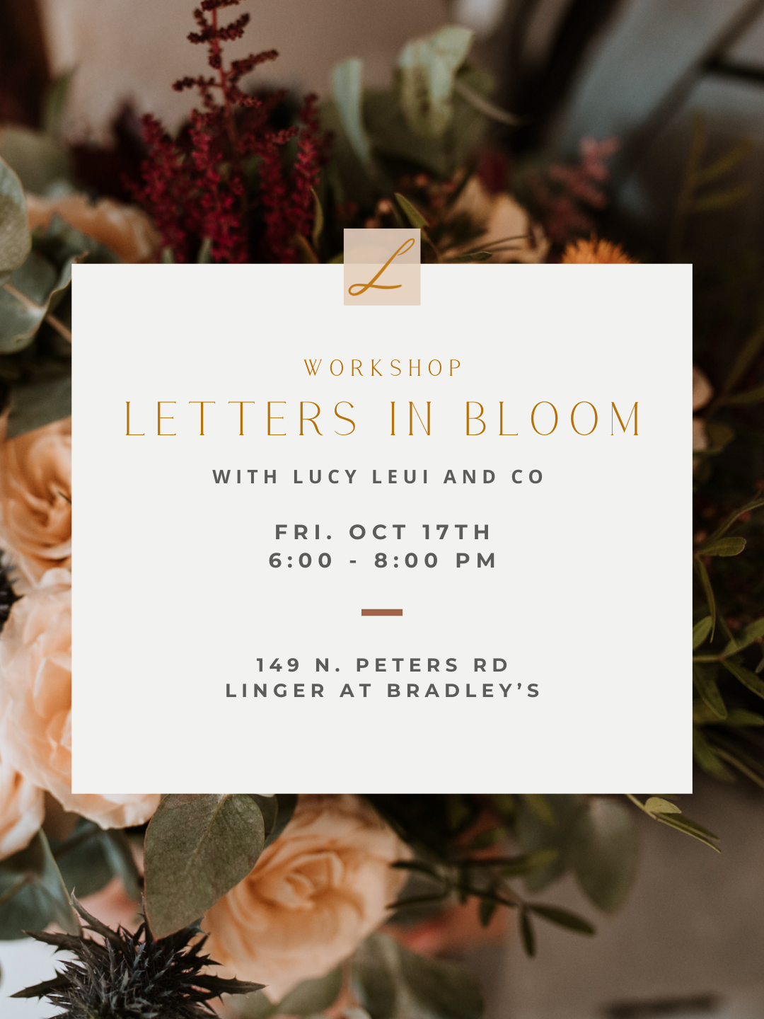 Letters in Bloom