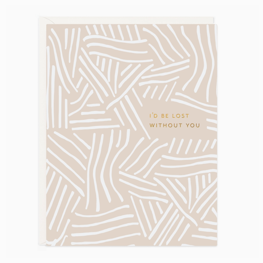 Lost Without You Card