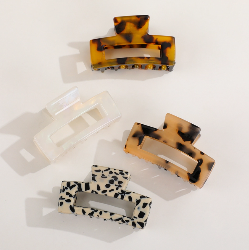 Luna Mini Rectangular Claw Clip