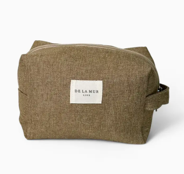 Medium Dark Makeup Bag - Ochre