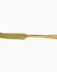 Miro Fork Tip Spear Cheese Knife, Brass