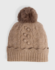 Sweet Scallop Knit Hat - 3 Colors