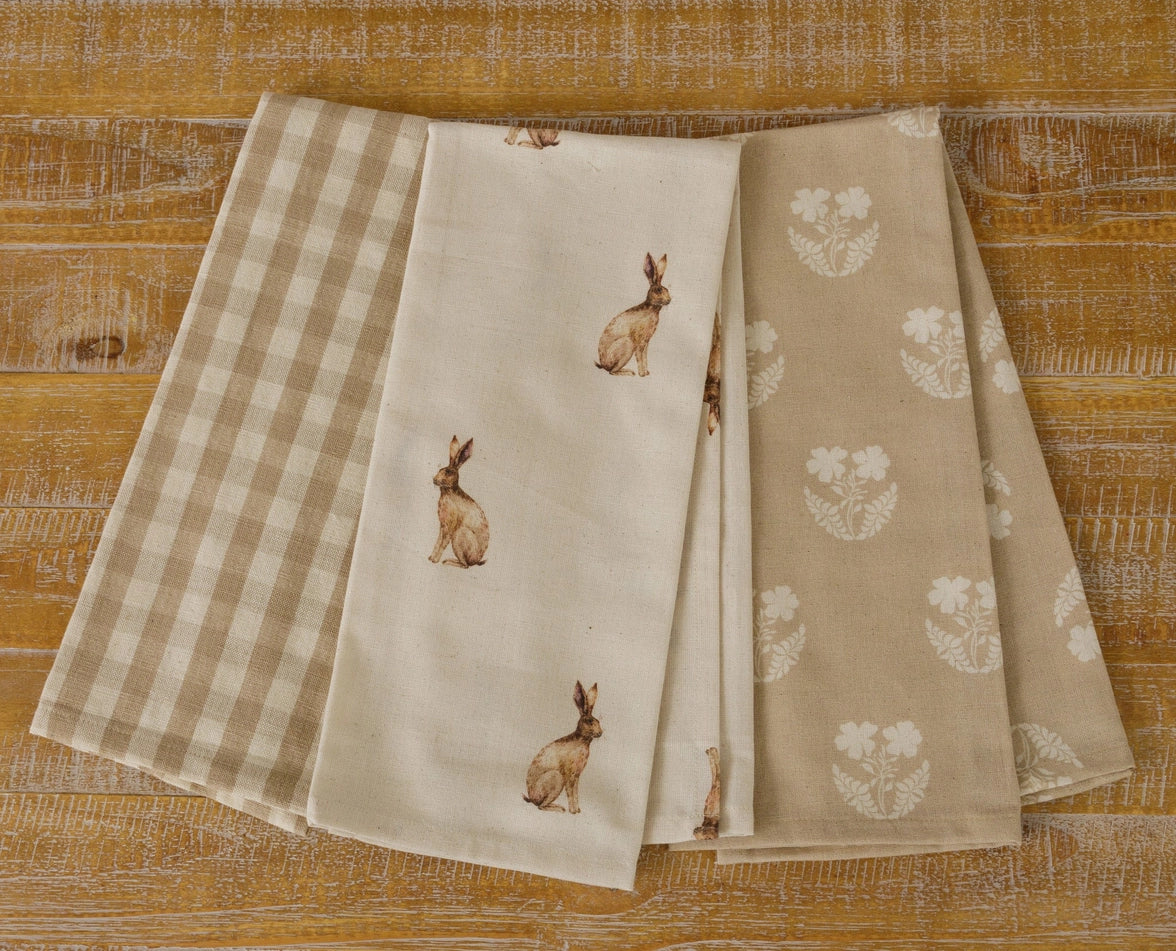 Neutral Spring Tea Towels