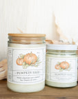 Large Pumpkin Sage Candle