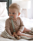 Carnival Pacifier Clip - Sage