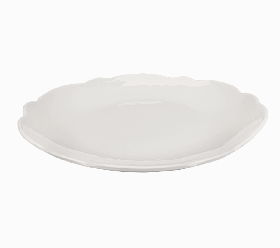 Scalloped Dinner Plate