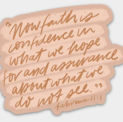 Hope + Assurance Sticker