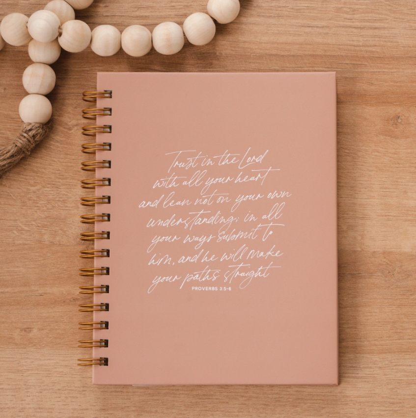 Trust in the Lord Spiral Hardcover Journal
