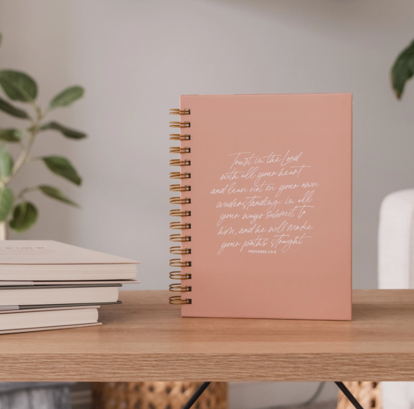 Trust in the Lord Spiral Hardcover Journal