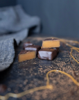 Dark Chocolate Ooey Gooey Caramels