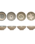 5" Hand-Painted Stoneware Bowl