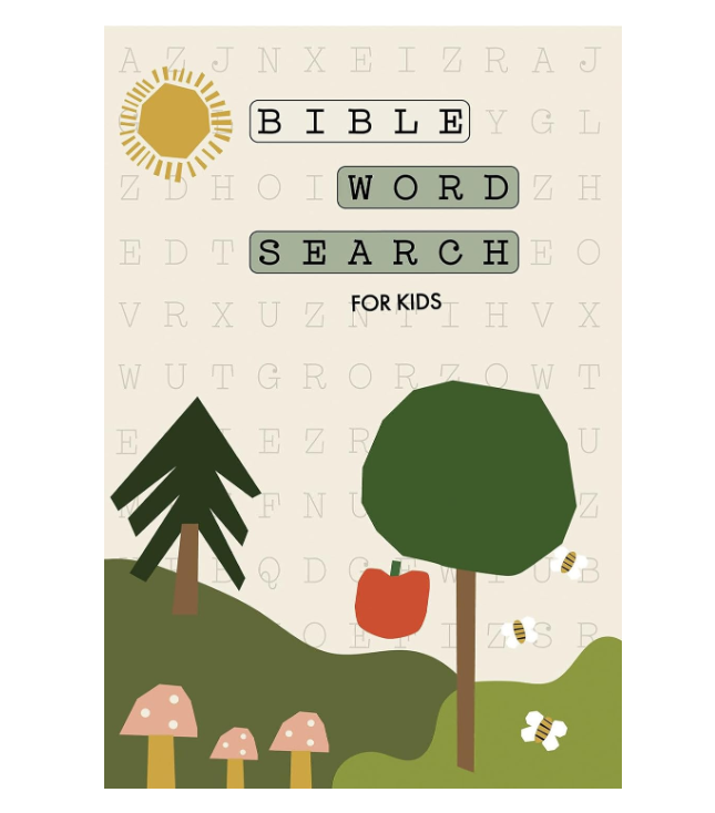 Bible Word Search for Kids Book