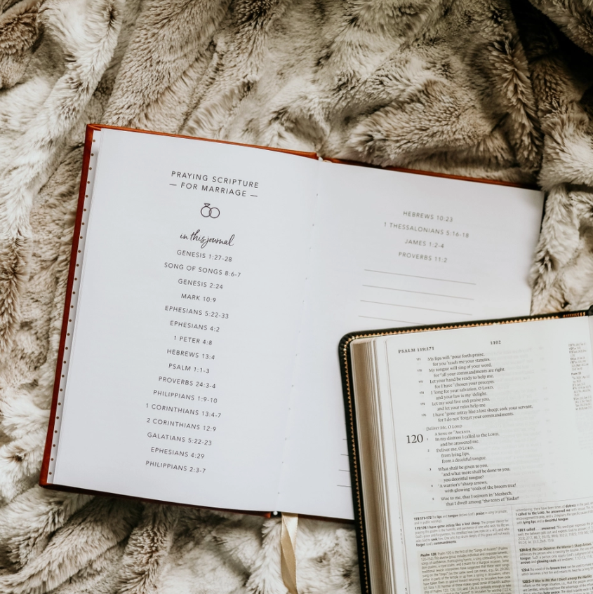 Praying Scripture for Marriage Journal